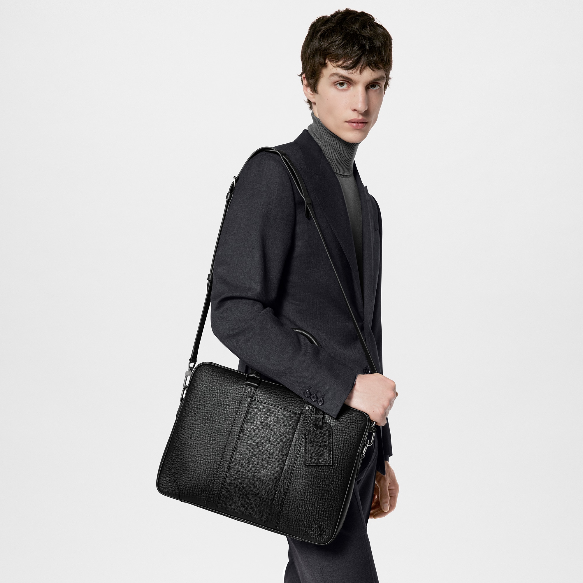 Porte Documents Voyage Louis Vuitton Black Laptop Bag Porte
